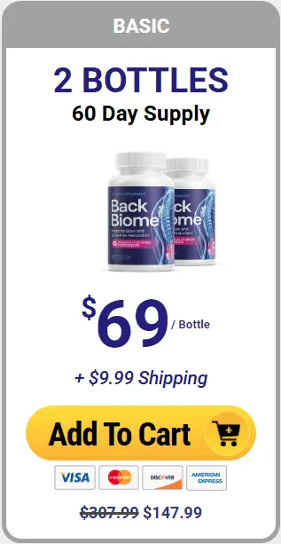 Buy BackBiome 2 Bottles